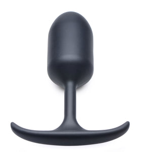 Premium Silicone Weighted Anal Plug - Medium HVY-AG472-MED