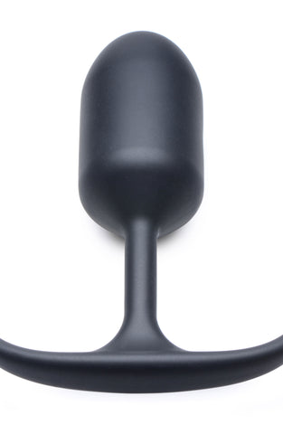 Premium Silicone Weighted Anal Plug - Medium HVY-AG472-MED