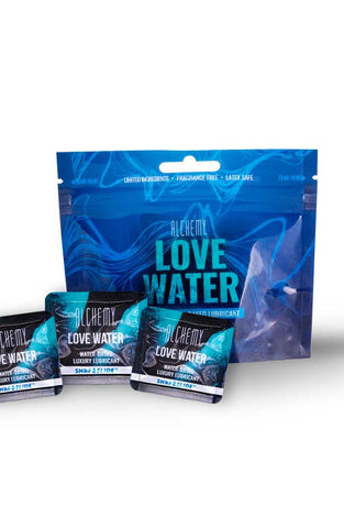 Alchemy Love Water Snap Slide Display - Water-Based Lubricant AM-537806P