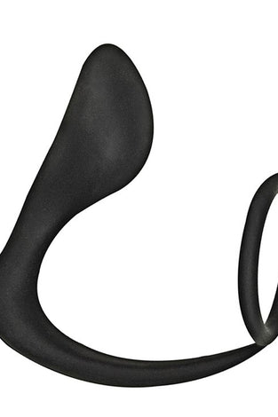Commander Prostate Pleaser Cockring - Black NW2944