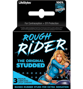 Rough Rider - Original Studded - 3 Pack LS9860