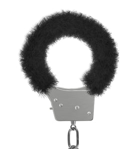 Beginner's Furry Handcuffs - Black OU-OU002BLK
