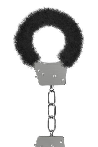 Beginner's Furry Handcuffs - Black OU-OU002BLK