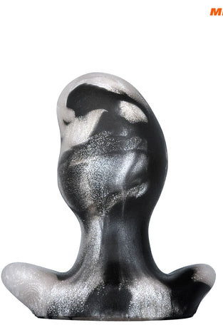 Ergo Butt Plug - Medium - Platinum Swirl OX-1358-MBLPL