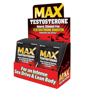 Max Testosterone - 24 Count Display - 2 Count Packets MD-MT24