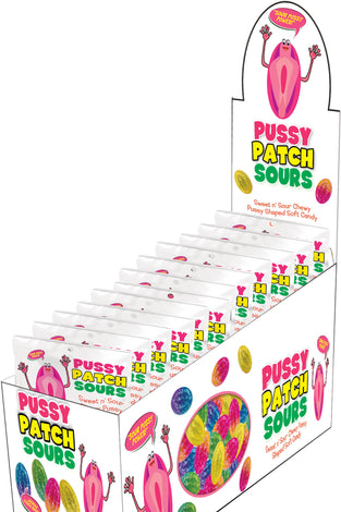 Pussy Patch Sours - 12 Piece Display HTP3149D