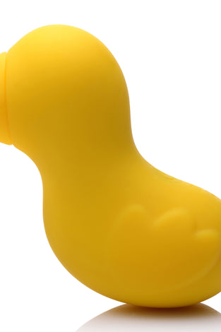 Sucky Ducky Silicone Clitoral Stimulator - Yellow INM-AG685YLW