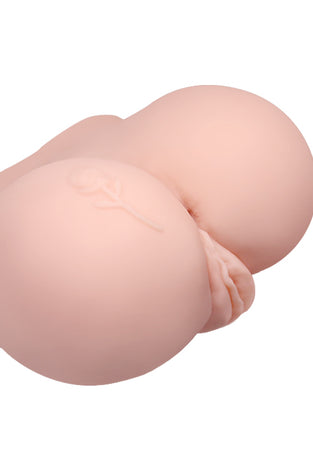 Crazy Bull the Realistic Skin-Like Texture Vagina and Anal Masturbator Vibration and Doubled Entrance BM-009107Z-1