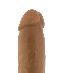 Dr. Skin Silicone - Dr. Henry - 9 Inch Dildo With  Suction Cup - Mocha BL-27957