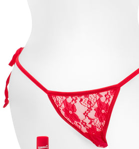 My Secret Charged Remote Control Panty Vibe - Red APTY-R-101E