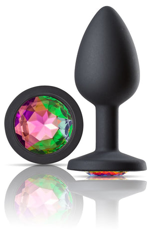 Cloud 9 Novelties Gems Jeweled Silicone Anal Plug  - Small WTC303