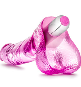 Naturally Yours - Vibrating Ding Dong - Pink BL-53700