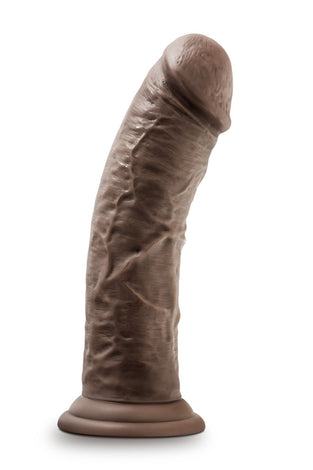 Dr. Skin - 8 Inch Cock With Suction Cup -  Chocolate BL-12806