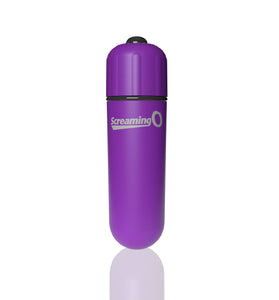 Screaming O 4b - Bullet - Super Powered One Touch  Vibrating Bullet - Grape SO-4BBUL-GP