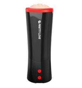 Pretty Love Ozzy - Vagina - Black/ Red BM-00900T54S