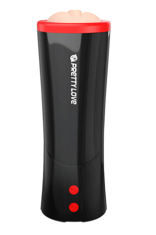 Pretty Love Ozzy - Vagina - Black/ Red BM-00900T54S
