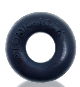 Do-Nut-2 Large Atomic Jock Cockring - Night Black OX-AJ1025-2NGT