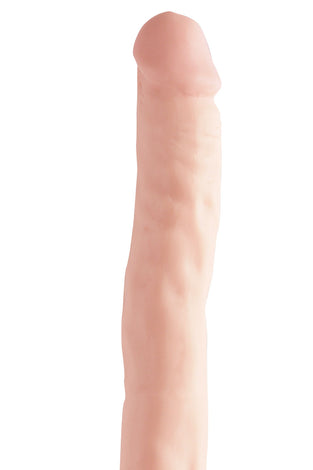 Basix Rubber Works 12 Inch Double Dong - Flesh PD4305-21