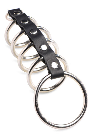 Cock Gear Gates of Hell Chastity Device - Black STR-AG848