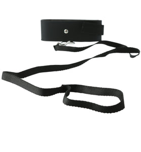 Sex and Mischief Leash and Collar - Black SS100-50