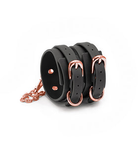 Bondage Couture - Ankle Cuffs - Black NSN-1306-43