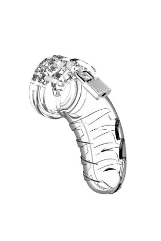 Mancage Model 4 Chastity 4.5 Inch Cock Cage - Transperant MCG-MCG004TRA