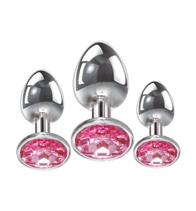 Pink Gem Anal Plug Set AE-WF-8133-2