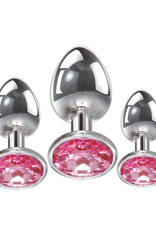 Pink Gem Anal Plug Set AE-WF-8133-2