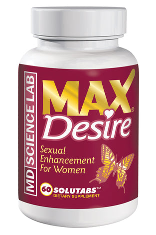 Max Desire - Cap Bottle - 60 Solutabs MD-MAXD