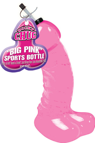 Dicky Chug Sports Bottle - Big Pink HTP2352