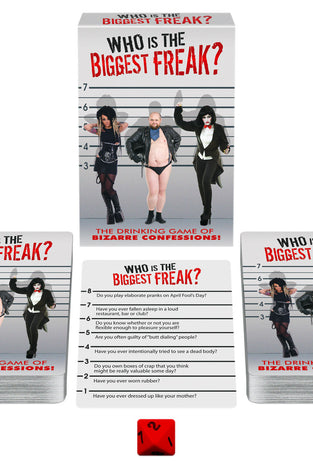Who's the Biggest Freak? - Card Game KG-BGD21