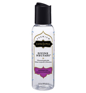 Divine Nectars Flavored Body Glide - Raspberry Kiss - 2 Fl. Oz./ 59ml KS13033