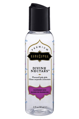 Divine Nectars Flavored Body Glide - Raspberry Kiss - 2 Fl. Oz./ 59ml KS13033