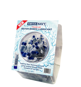 Water-Based Lubricant 10ml 100pc Fishbowl Display MD-SNWB10ML100