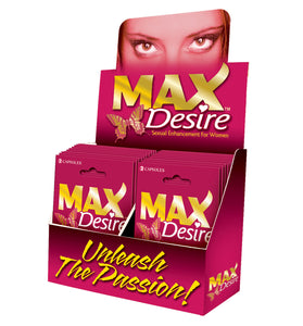 Max Desire - 24 Count Display - 2 Count Packets MD-MXD2PAK