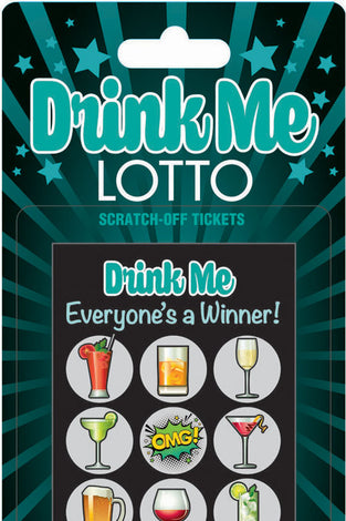 Drink Me Lotto 12 Winning Tickets! LG-BG068