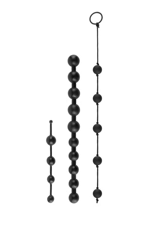 Anal Fantasy Collection Beginners Bead Kit - Black PD4643-23