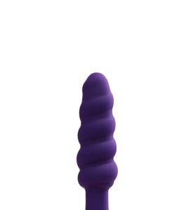 Twist Rechargeable Anal Vibe - Deep Purple VI-P2213