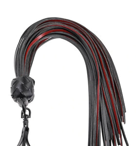 Saffron Finger Flogger - Black/red SS48022