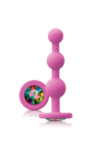Glams - Ripple Rainbow Gem - Pink NSN0510-94