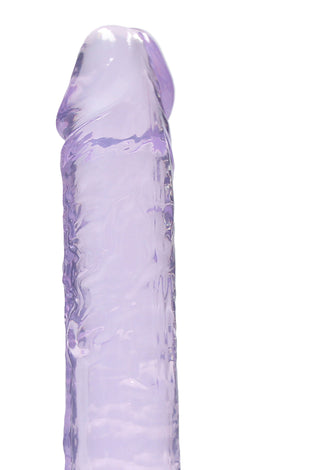 8 Inch Realistic Dildo With Balls - Purple SH-REA092PUR