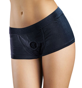 Temptasia - Harness Briefs - Small - Black BL-87135