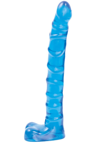 Raging Hard-Ons Slimline Cobalt Blue Jellie - 9 Inches - Ballsy DJ0279-21