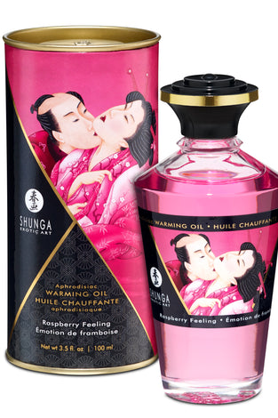 Aphrodisiac Warming Oil - Raspberry Feeling SHU2201