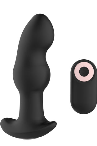 Gender Fluid Frisson Anal Vibe - Black GFL-4318