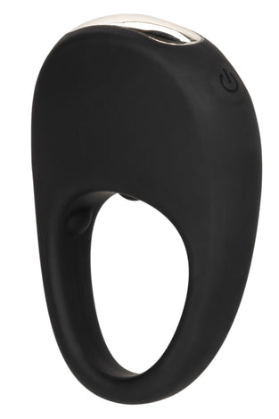 Silicone Rechargeable Pleasure Ring - Black - Black SE1841073