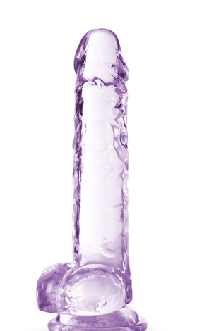 Naturally Yours - 7 Inch Crystalline Dildo -  Amethhyst BL-51601