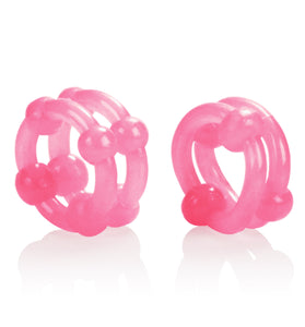 Island Rings - Double Stacker - Pink SE1437042