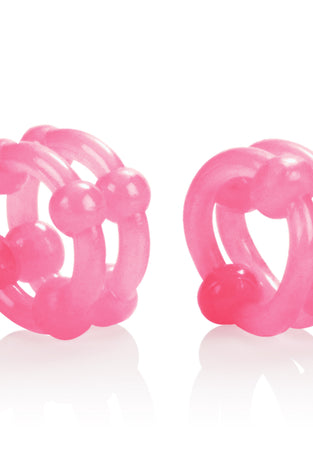 Island Rings - Double Stacker - Pink SE1437042