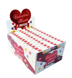 Valentine Hearts X-Rated Candy - 24 Count Display HTP2991D